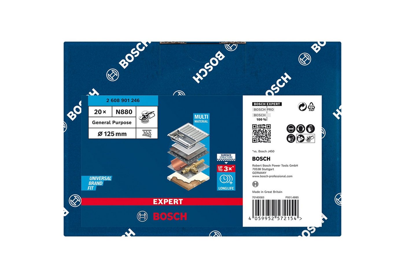 Thumbnail - Bosch Professional Schleifscheibe Bosch Professional Expert Vliesscheibe N880