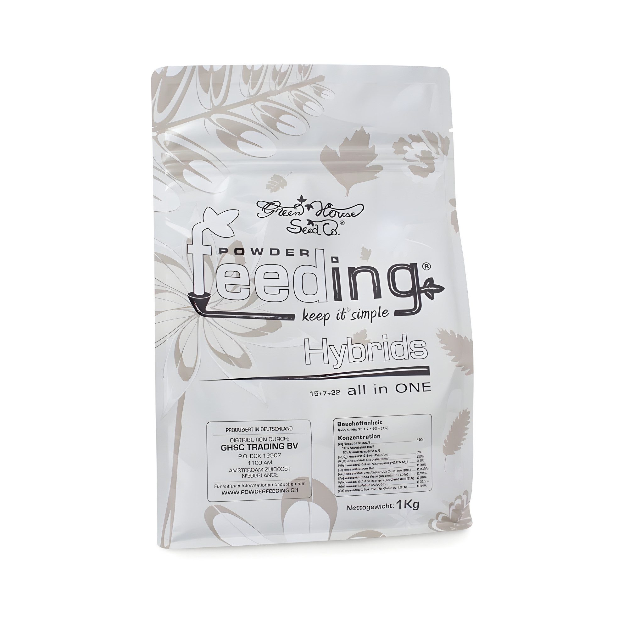 Green House Feeding Spezialdünger Green House Powder Feeding Hybrids, 1kg
