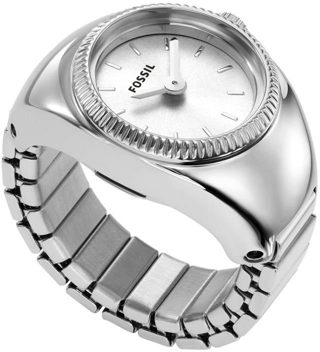 Fossil Uhrenring WATCH RING ES5245, Quarzuhr, Damenuhr, analog, Edelstahl, günstig online kaufen