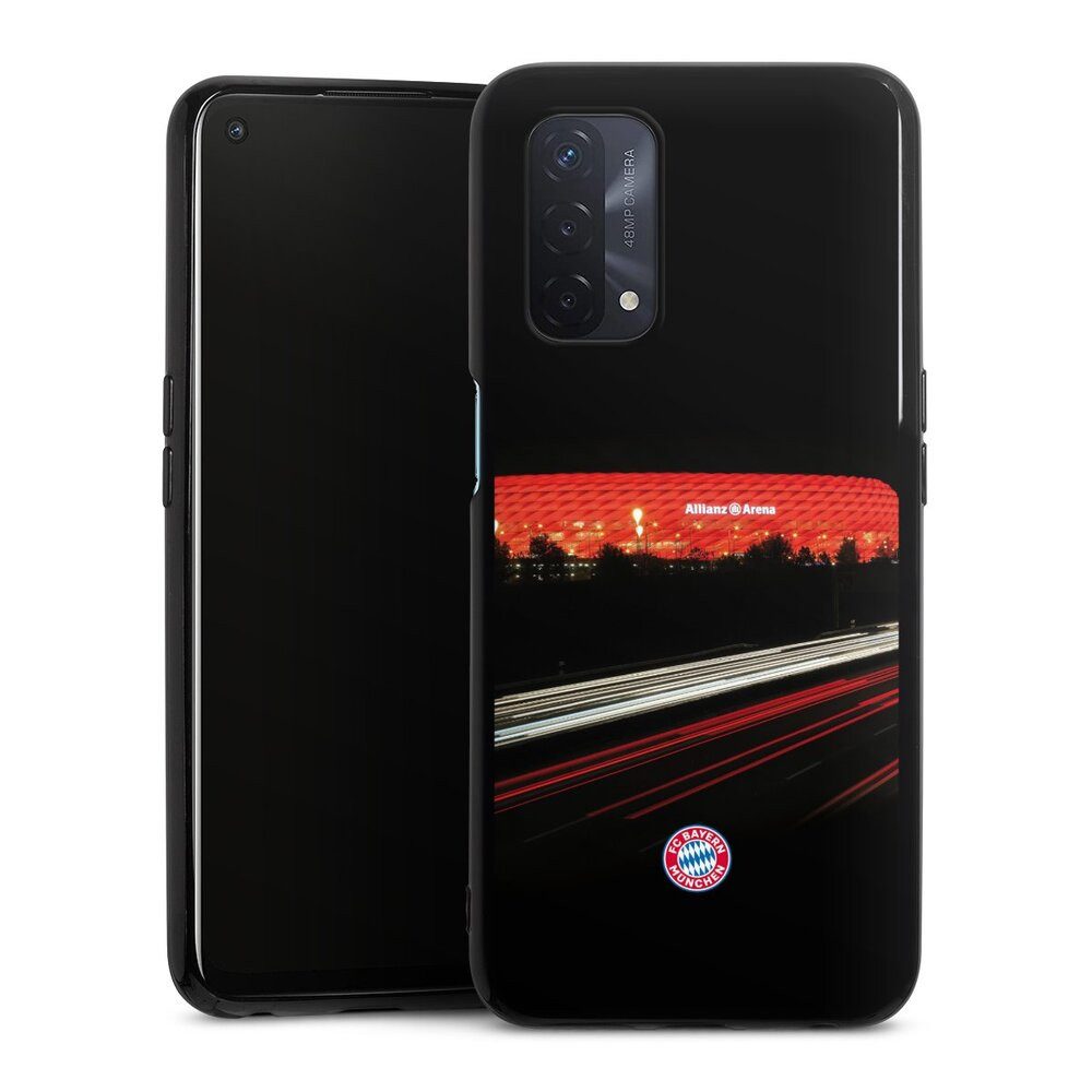 DeinDesign Handyhülle FC Bayern München FCB Stadion FC Bayern München Allianz Arena, Oppo A54 5G Silikon Hülle Bumper Case Handy Schutzhülle
