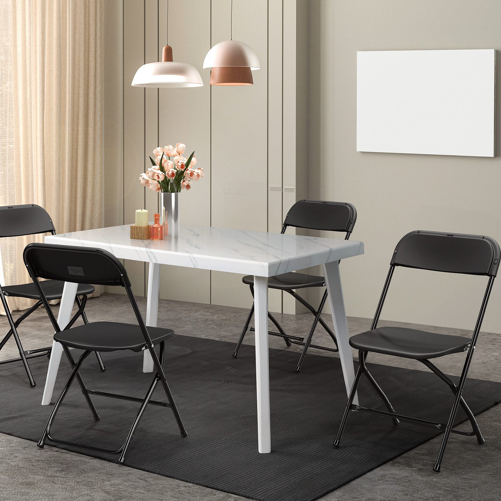 VINGLI Klappstuhl Klappstühle 2er/4er/6er/8er/10/12er Set, Gartenstuhl (10 günstig online kaufen