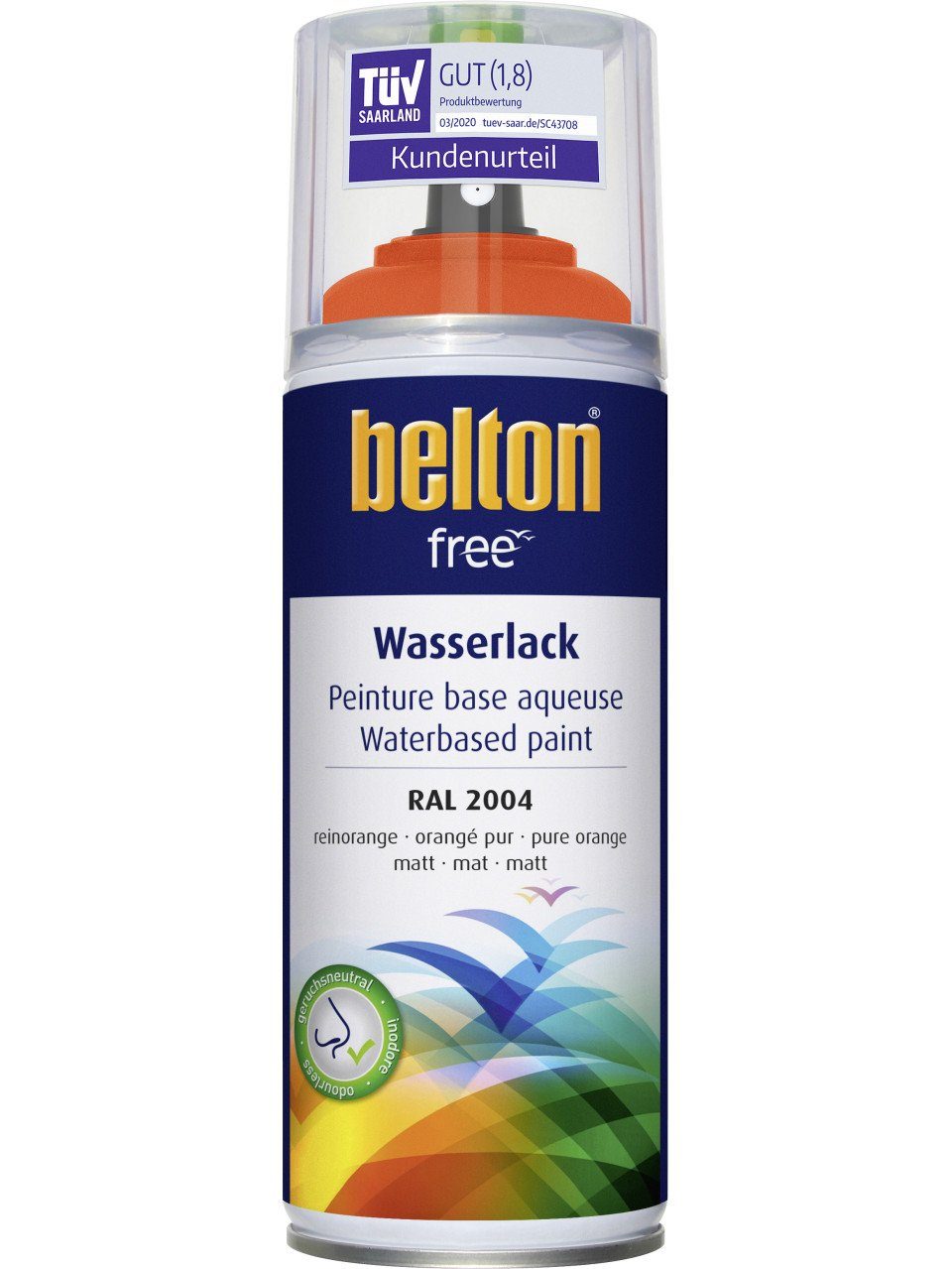 belton Sprühlack Belton Free Lackspray ml 400 Acryl-Wasserlack