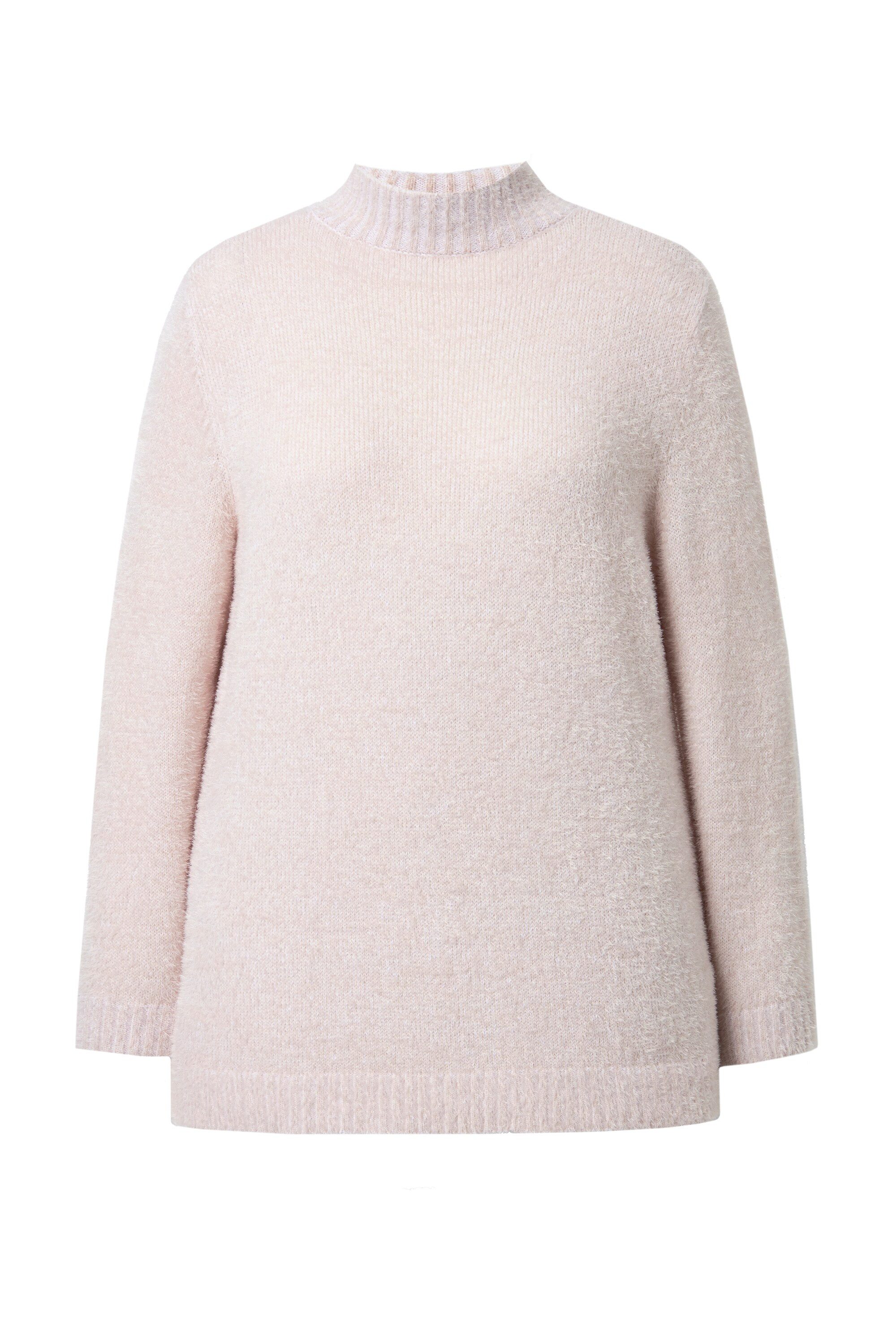 MIAMODA Rollkragenpullover Pullover bequeme Passform Stehkragen günstig online kaufen