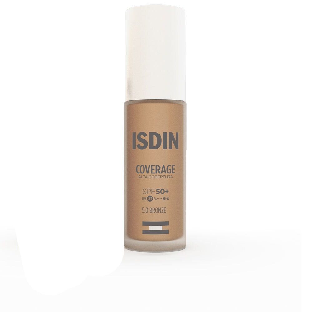 Isdin Foundation ABDECKUNG hohe Deckkraft SPF50+ #5 .0-Bronze