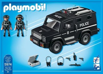 Playmobil® Konstruktions-Spielset Playmobil CityAction - Spezialeinsatz-Truck, Die Türen des Wagens lassen sich öffnen