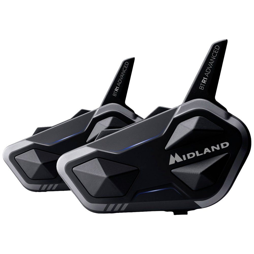 Midland Gegensprechanlage Midland C1529.01 BTR1 Advanced Bluetooth Kommunikation Motorrad-Funkse