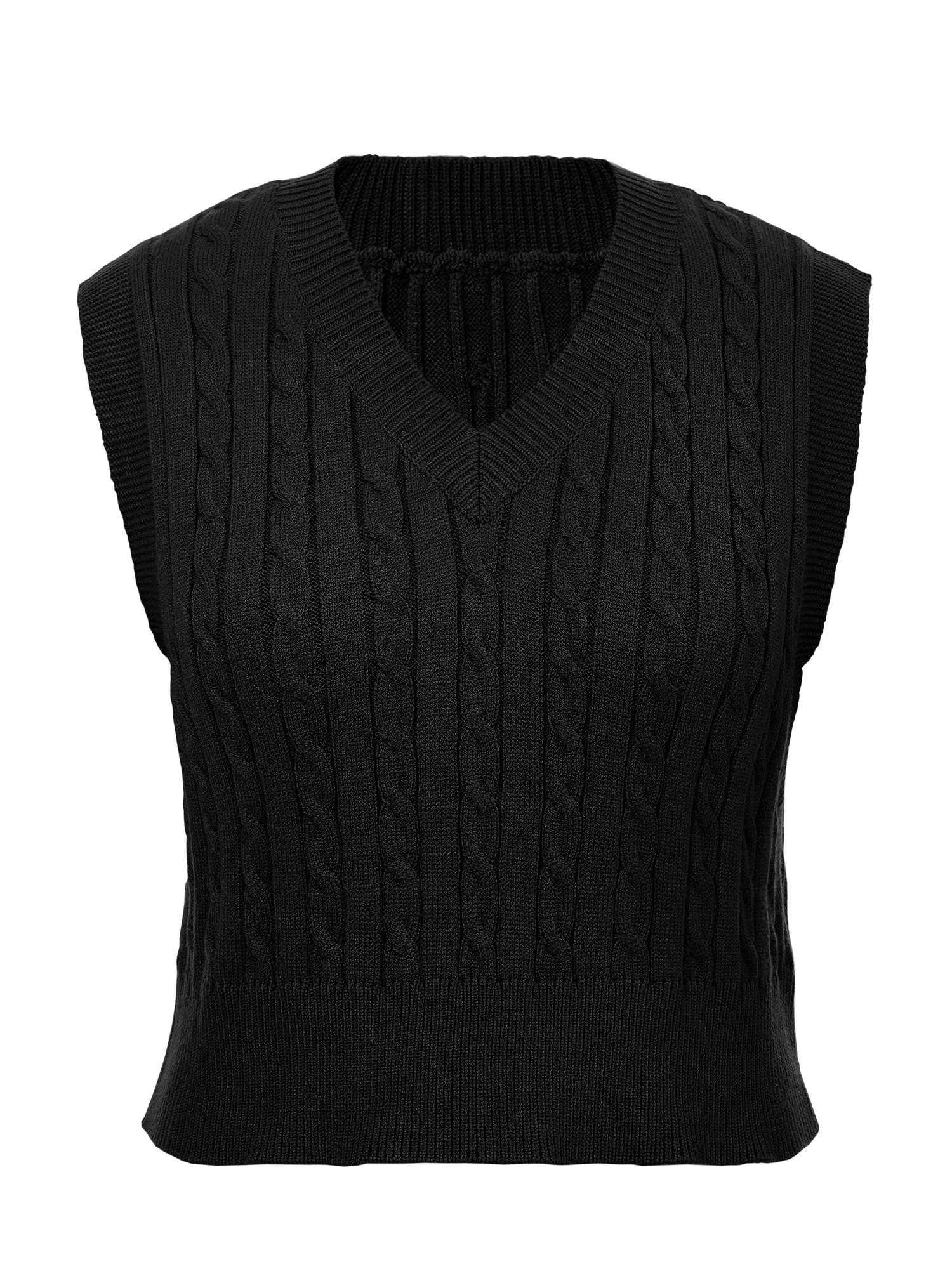 Imily Bela Strickweste Damen Ärmellose Kurze Weste (Packung, 1-tlg., 1per-P günstig online kaufen