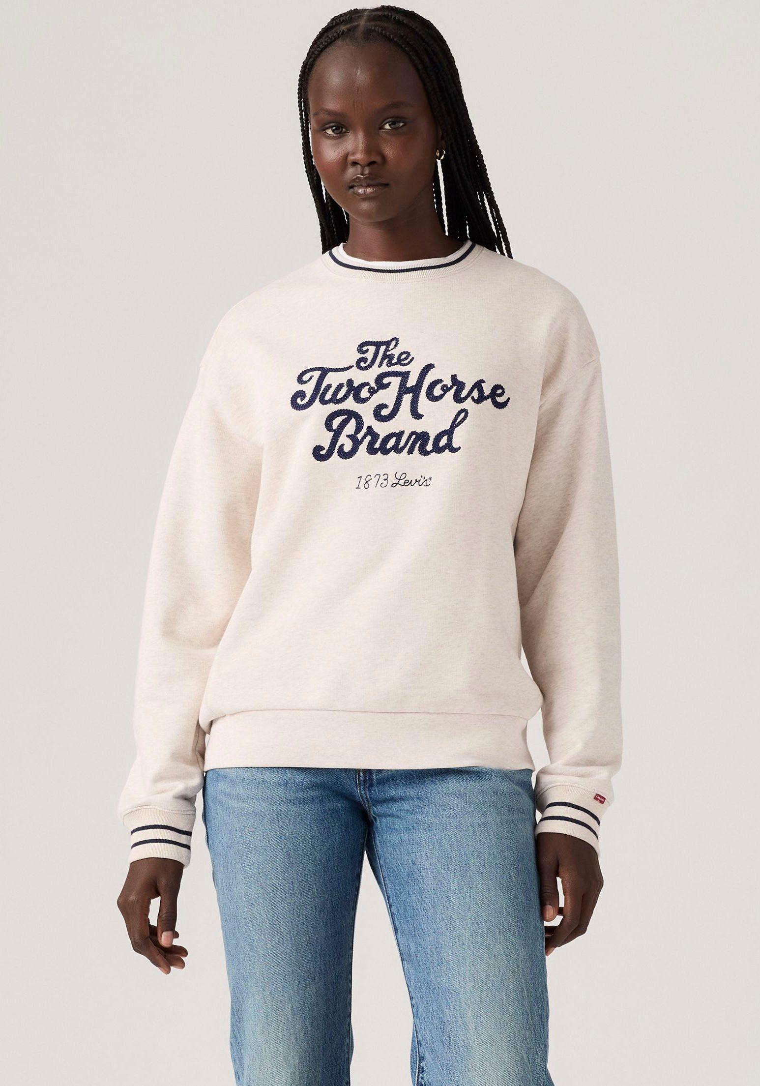 Levi's® Sweatshirt GR HERITAGE SPORT mit Stickerei im Front- und Rückenbere günstig online kaufen