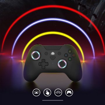 Tadow Game Controller, Kabellose Gamepad für Switch OLED,Bluetooth,RGB Nintendo-Controller