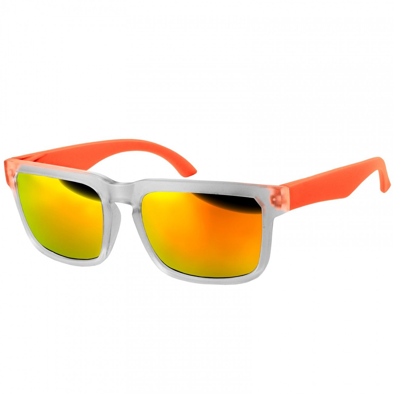 Sonnenbrille SG018 Unisex Retro Design Brille Sonnenbrille mit gefrostetem Rahmen