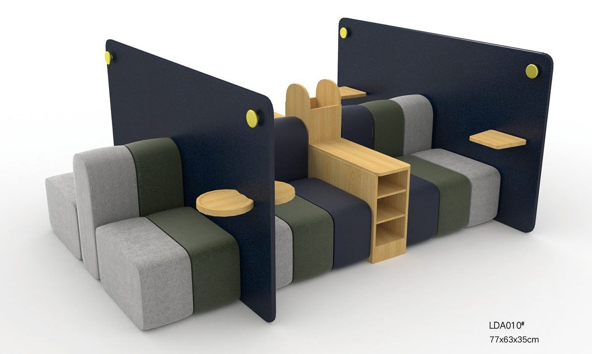 JVmoebel Relaxliege Wartezimmer Sitzmöbel Garnitur für Praxis und Büro Einrichtung, Made in Europa