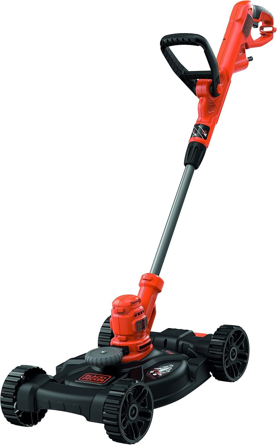 Black + Decker Akku-Rasentrimmer 3-in-1 Multi-Trimmer-Set Rasentrimmer mit Akku Rasenkantenschneider, (1 St)