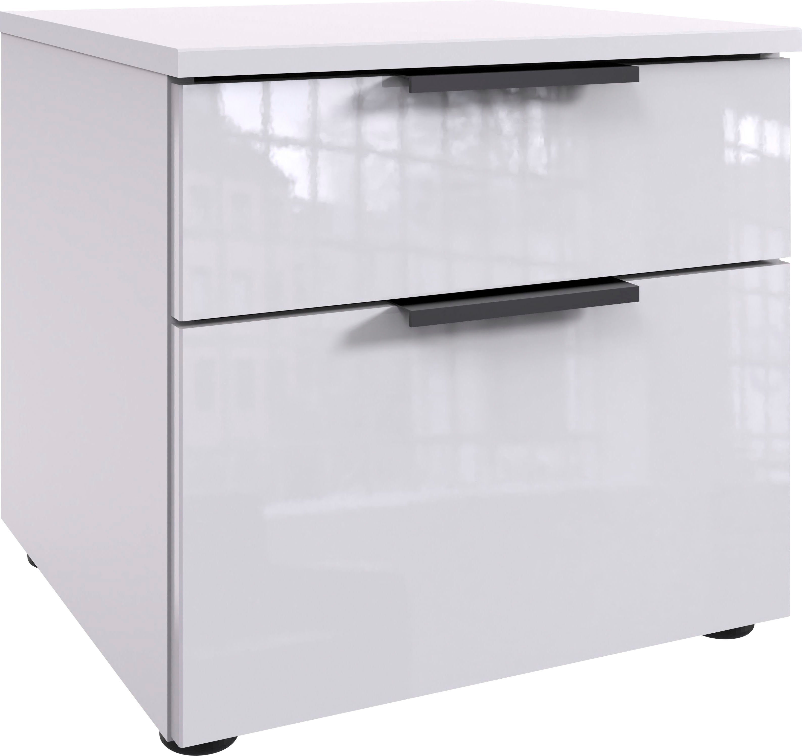 Wimex Nachtkommode level36 D by fresh to go, mit soft-close Funktion und Lackfronten, 2 Schubladen
