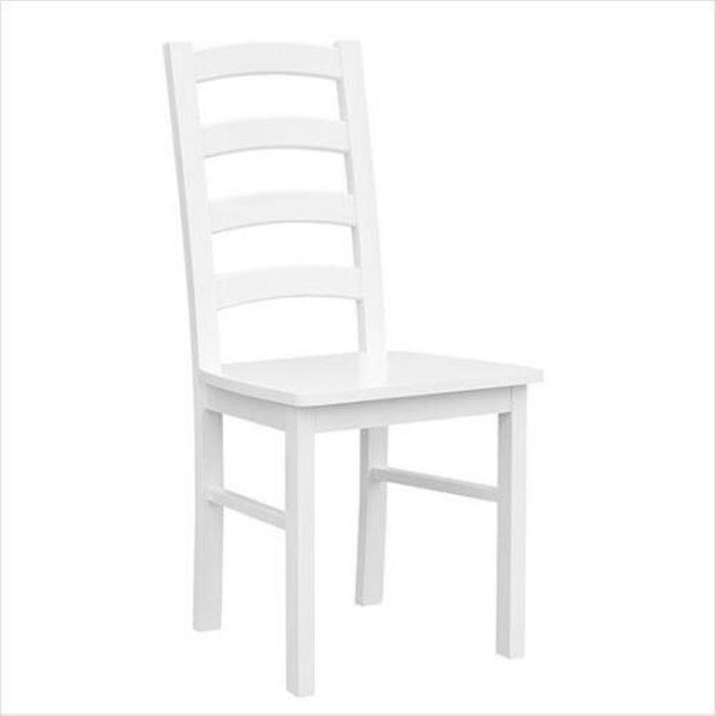JVmoebel Esszimmerstuhl Landhaus Lehnstuhl Stühle Holzstühle Stuhl Esszimmer Holzstuhl Weiß