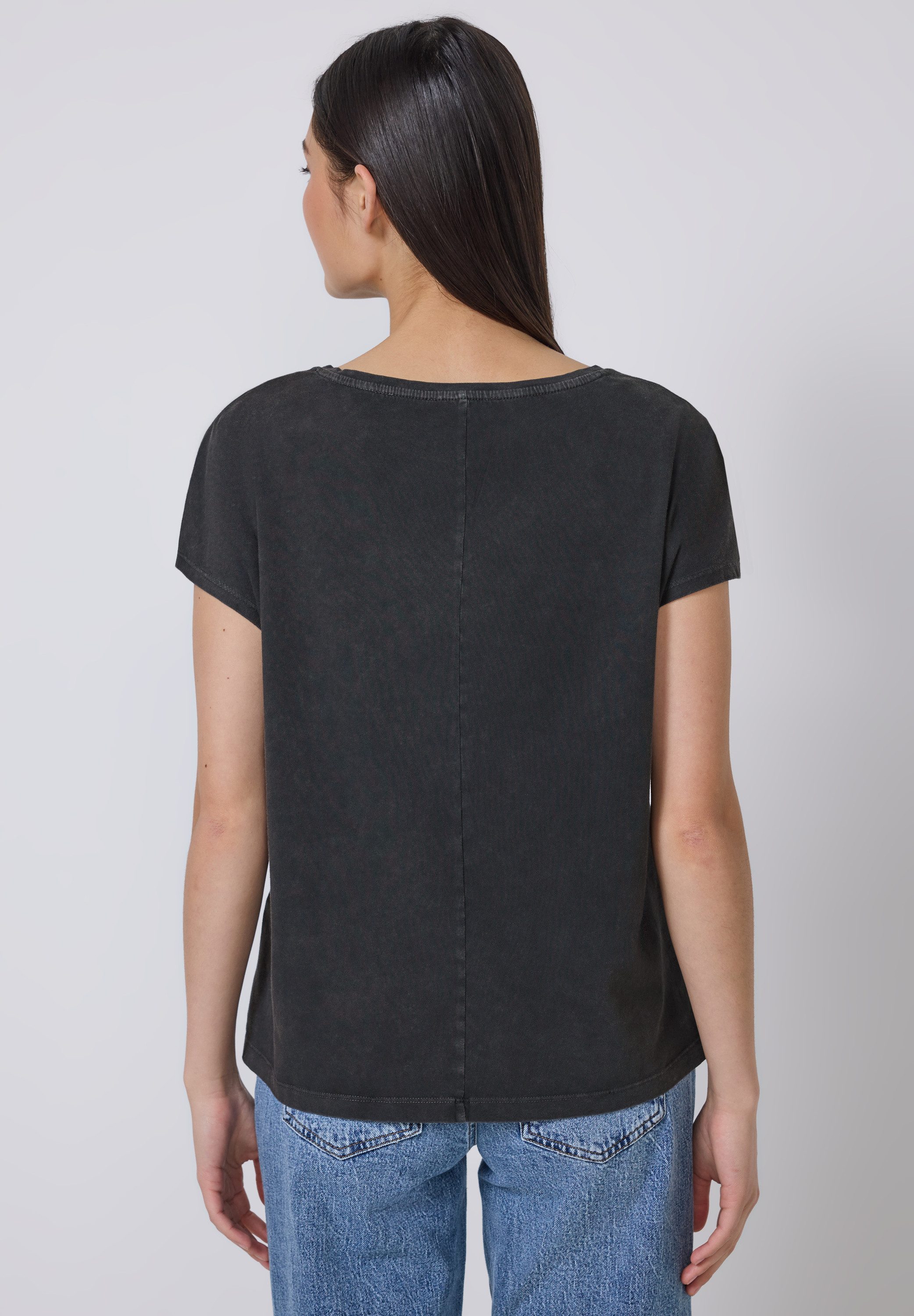 STREET ONE STUDIO T-Shirt, aus reiner Baumwolle günstig online kaufen