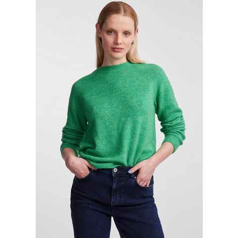 pieces Strickpullover PCJULIANA LS O-NECK KNIT NOOS BC