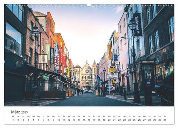 CALVENDO Wandkalender Dublin - Irlands beeindruckende Hauptstadt. (Premium, hochwertiger DIN A2 Wandkalender 2023, Kunstdruck in Hochglanz)