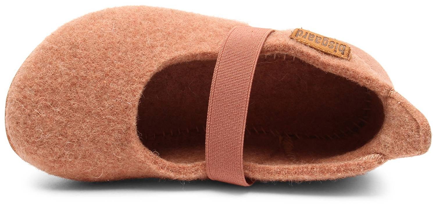 Bisgaard Bisgaard Ballet Wool Rose Hausschuh