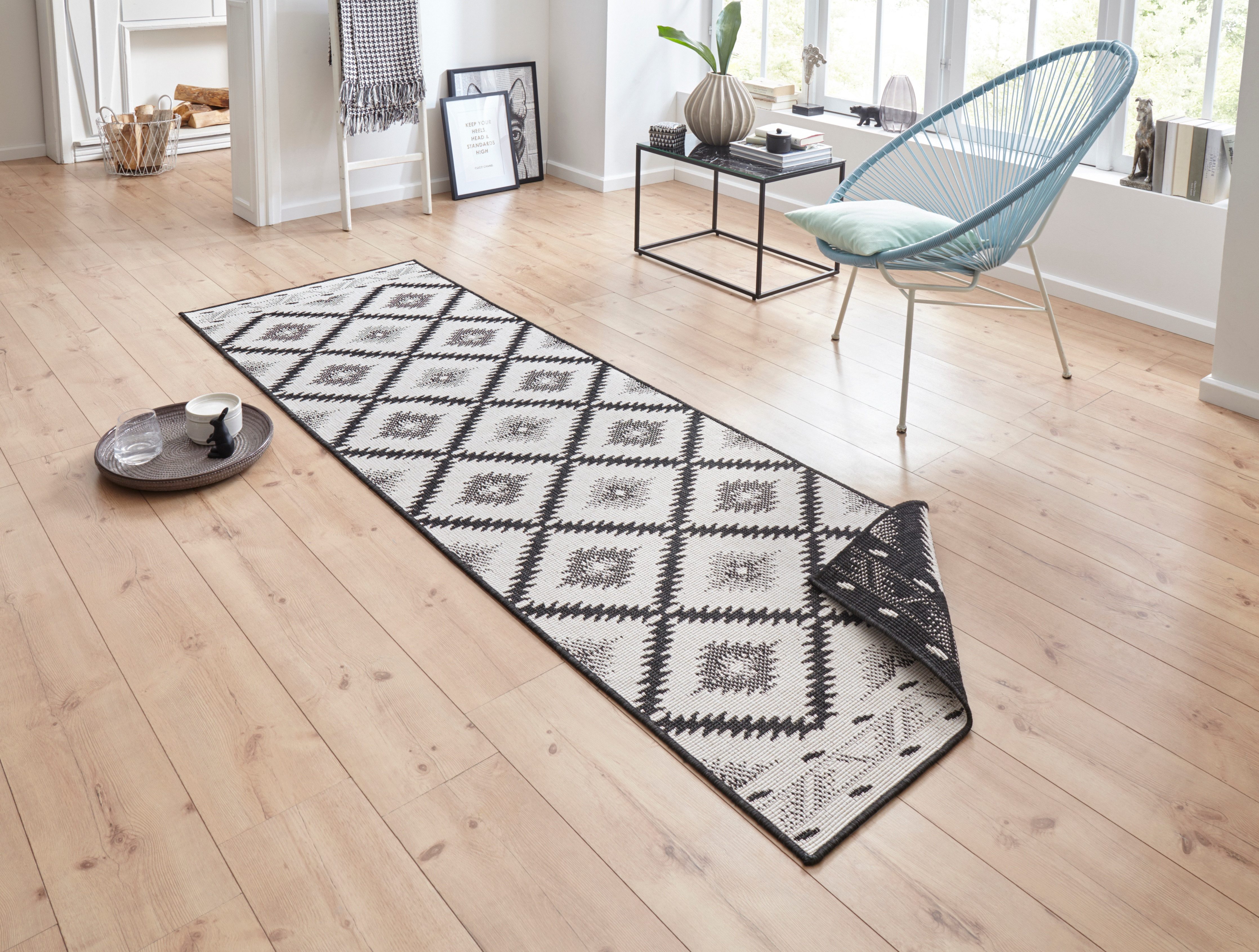 HANSE Home Teppich "Malibu Wendeteppich" rechteckig 5 mm Höhe In-& Outdoor, günstig online kaufen