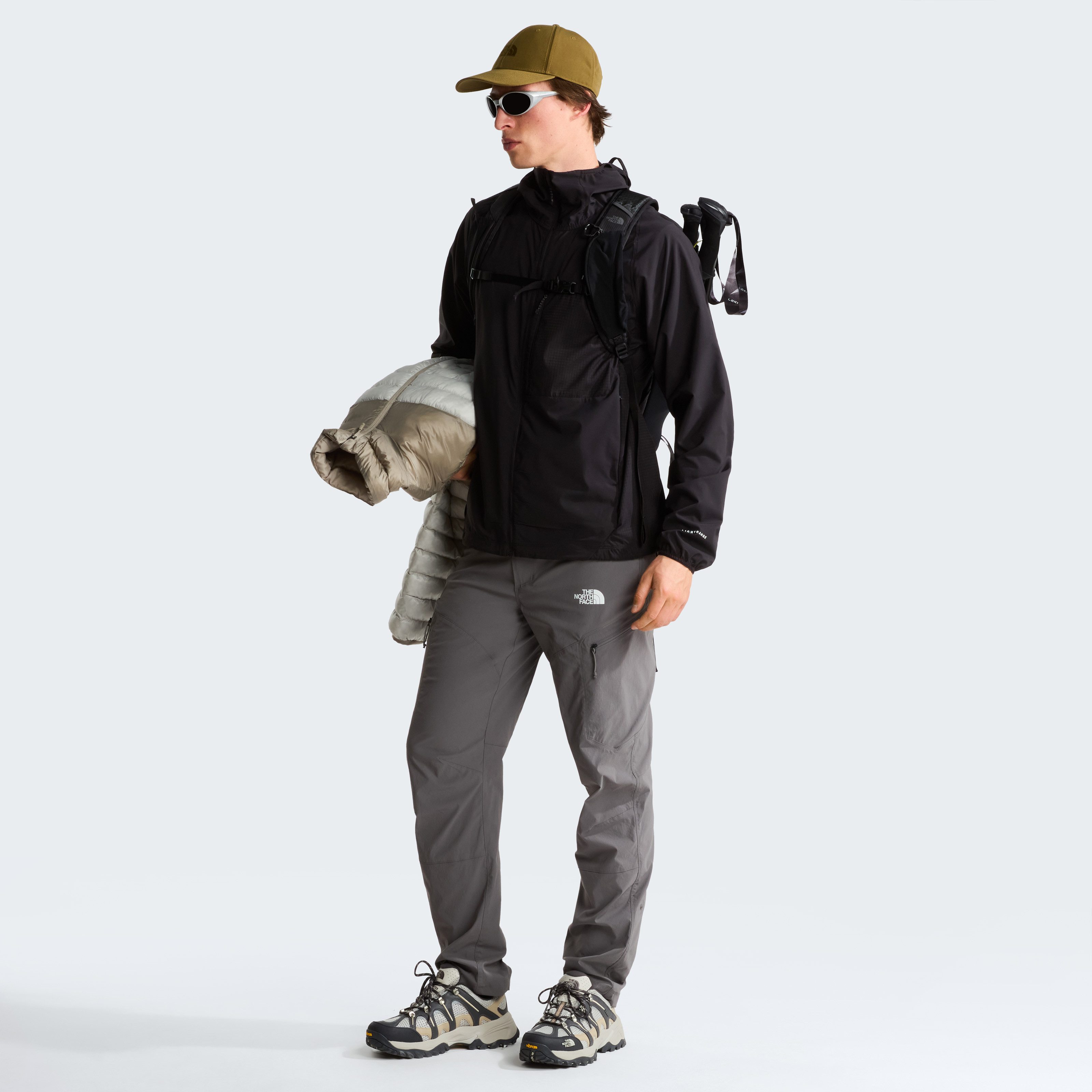 The North Face Trainingsjacke M LIGHTRANGE WOVEN JACKET für Erwachsene, mit sportlichem Stil, leichtes Tragegefühl – Bild 4 von 5