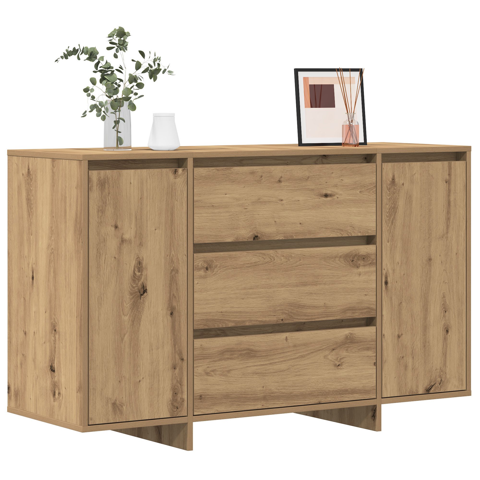 vidaXL Sideboard Sideboard Artisan Eiche 120x41x75 günstig online kaufen