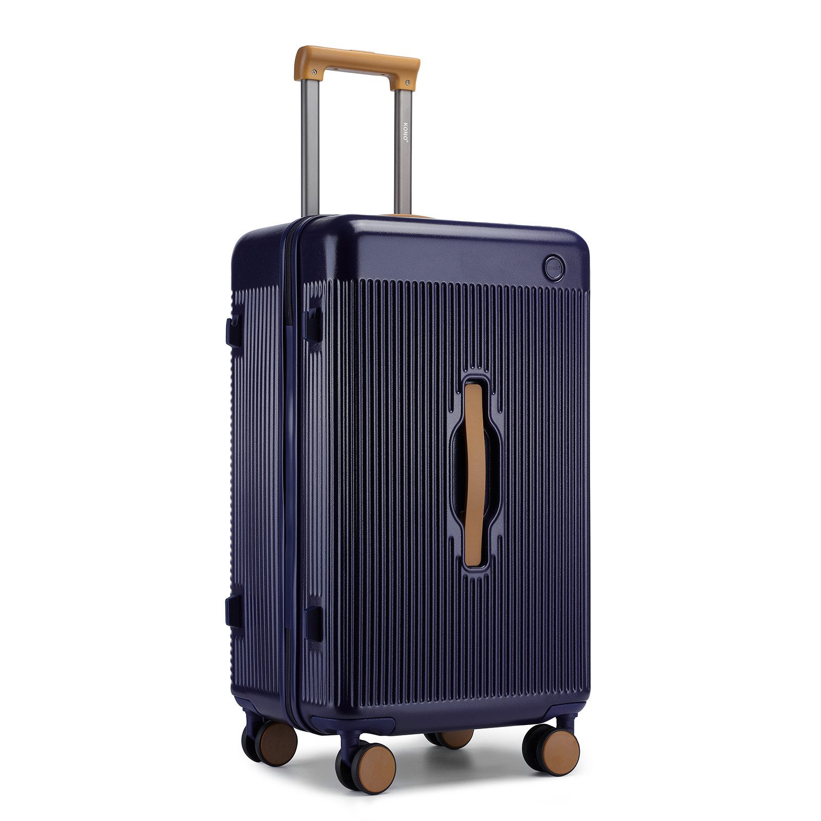 KONO Koffer Moderner 61 cm Reisekoffer aus ABS+Polycarbonat
