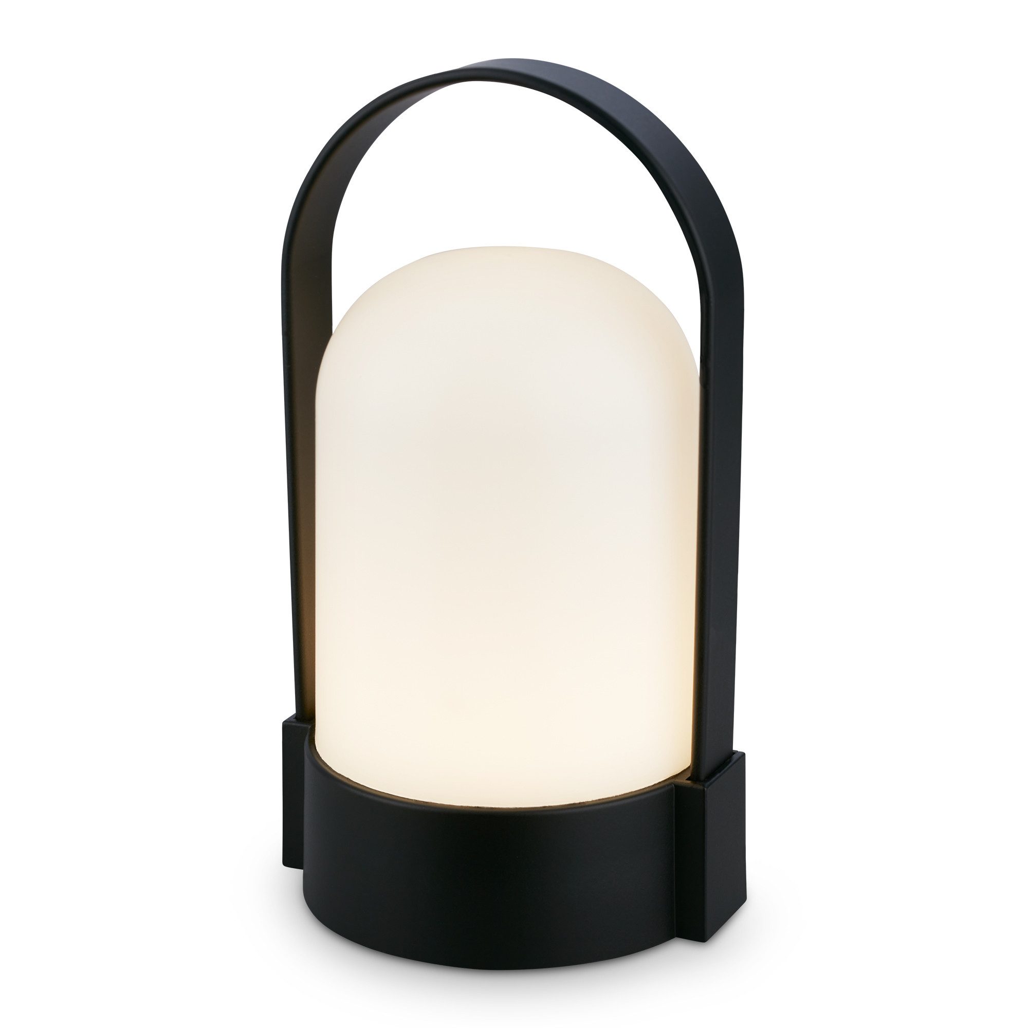 Briloner Leuchten Tischleuchte LED Tischlampe Warmweiß Akku dimmbar Indoor Outdoor, Single, LED fest integriert, 3000K - Warmweiß