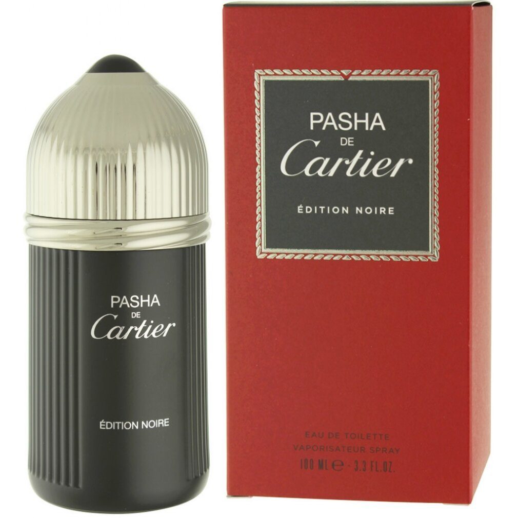 Toilette 100ml Cartier Eau Cartier Edition Pasha de Cartier de Noire Eau Spray de Toilette