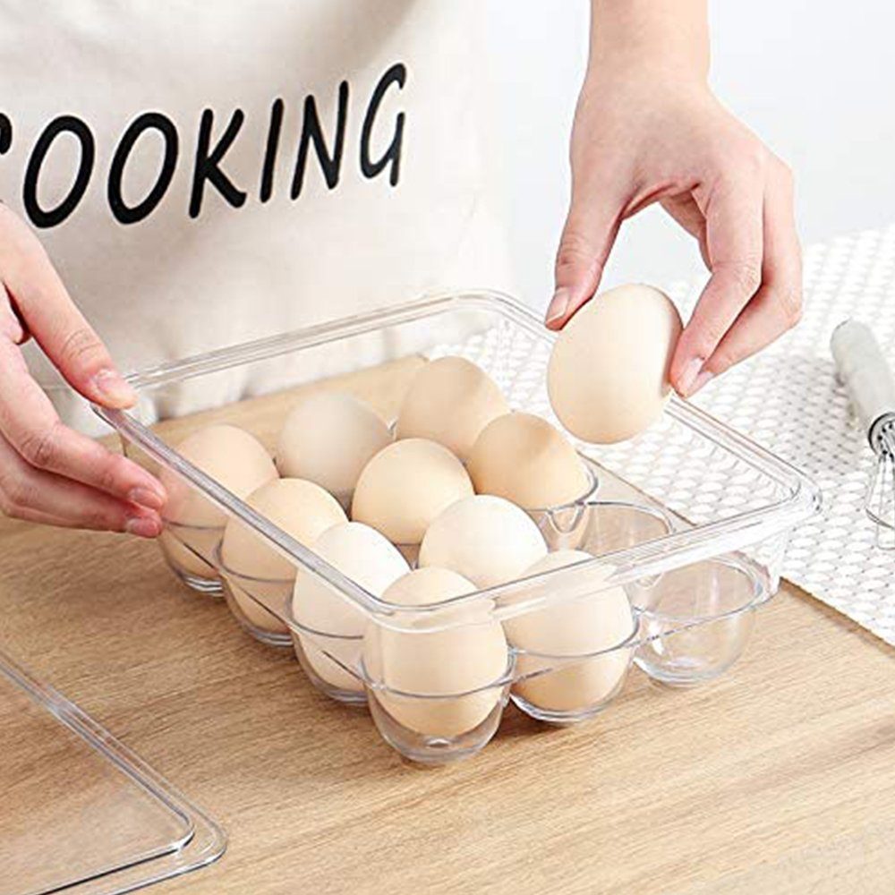 Kunststoff Eierbehälter Jormftte Eierbecher transparent