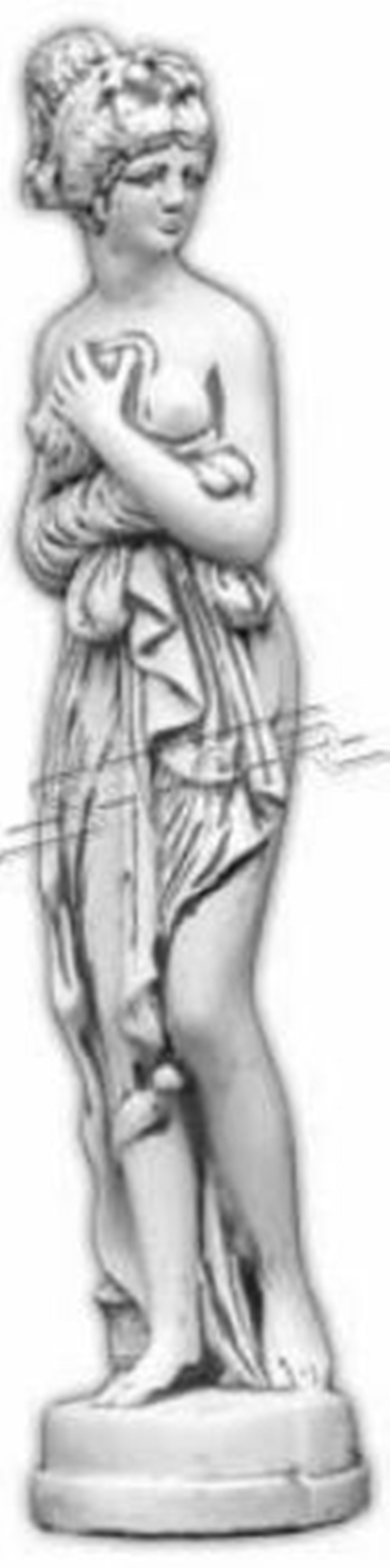 Figur Skulptur Eva Design Statuen Frau Figuren Skulptur Garten 74cm JVmoebel Statue