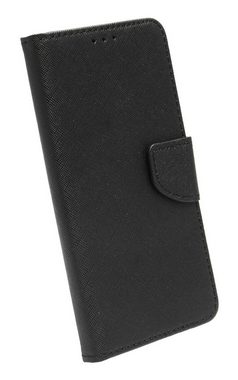 cofi1453 Handyhülle Buch Tasche für SAMSUNG GALAXY S22 PLUS Schwarz 6,8 Zoll, Kunstleder Schutzhülle Handy Wallet Case Cover mit Kartenfächern, Standfunktion