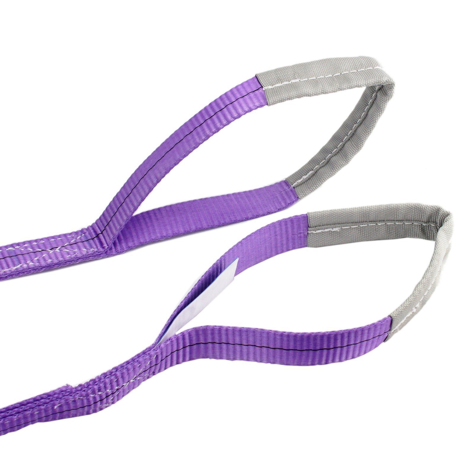 TRUTZHOLM 10x Hebeband 1000 kg 1 to 2 m Hebegurt Hebeschlinge Rundschlinge Hebeband (Set, 10-tlg), oberflächenschonend