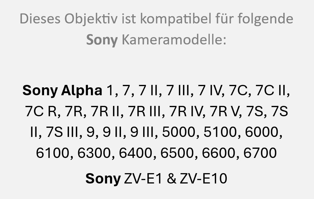 Tamron 50-400mm F/4.5-6.3 Di III VC VXD Vollformat für Sony EF-Mount Objektiv