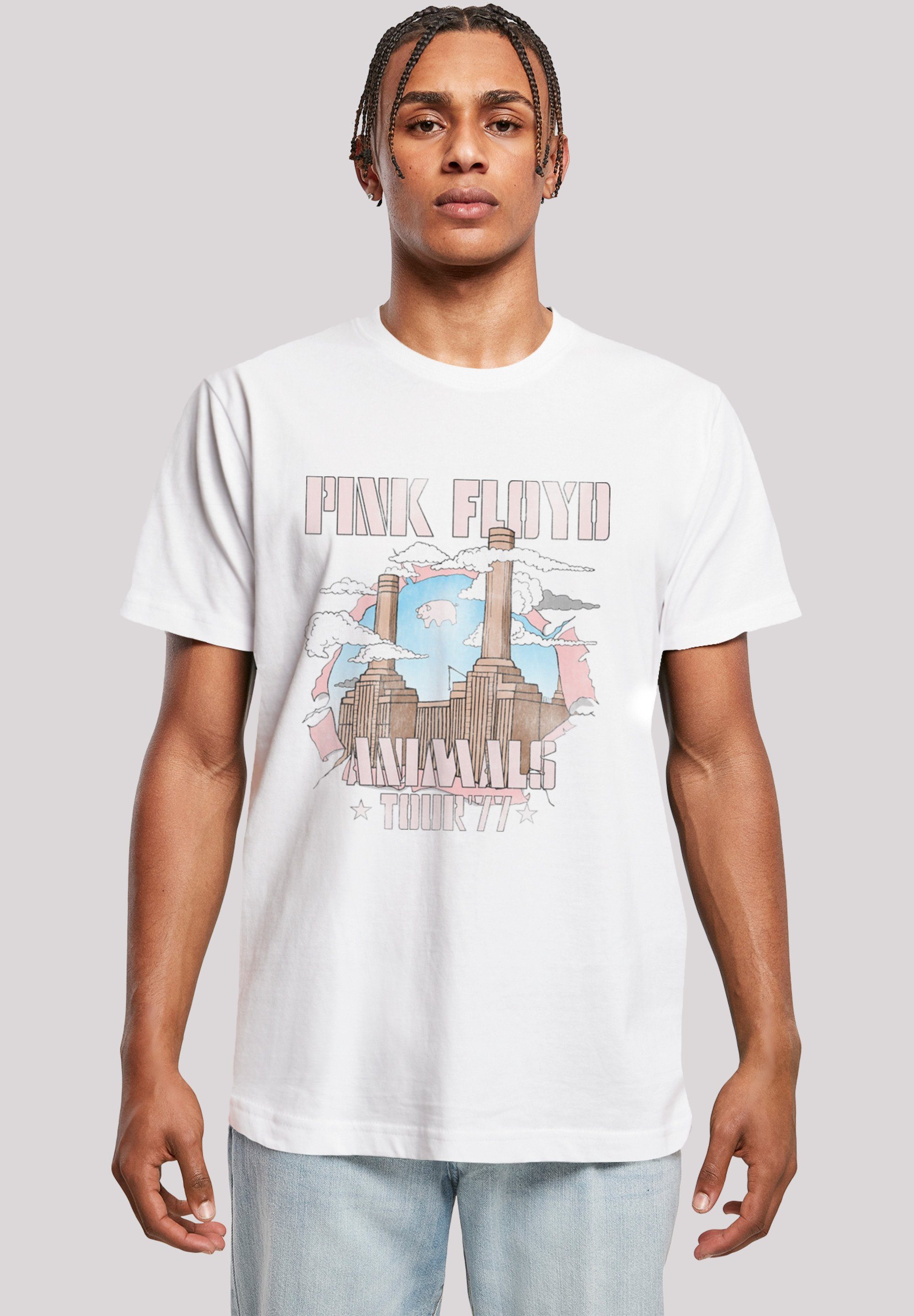 T-Shirt Pink Factory Print Animal Floyd F4NT4STIC