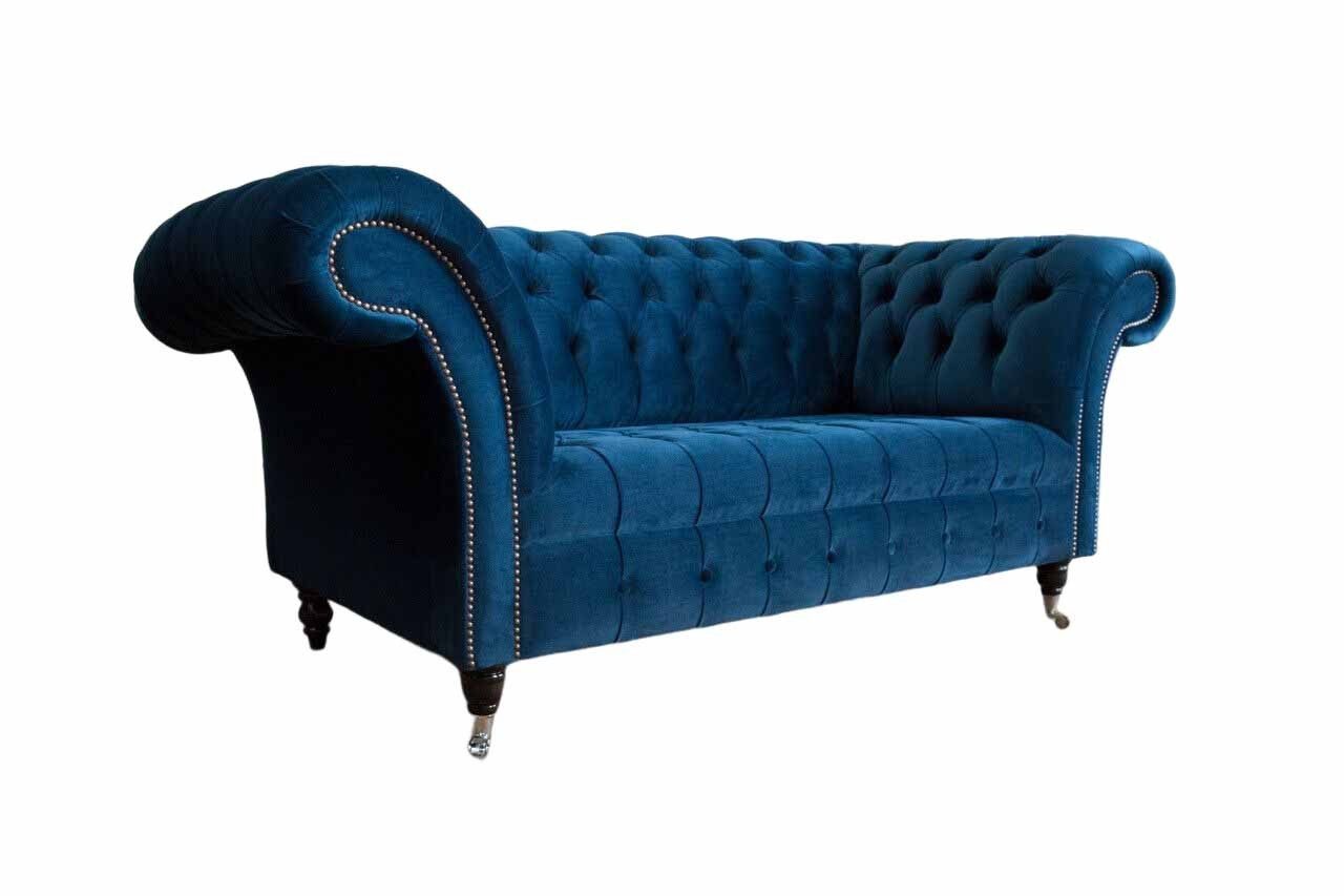 Xlmoebel Chesterfield-Sofa Zweisitzer Polstersofa im Chesterfield-Stil, 2er Couch, Zweisitzer 1 Teile, Made in Europa