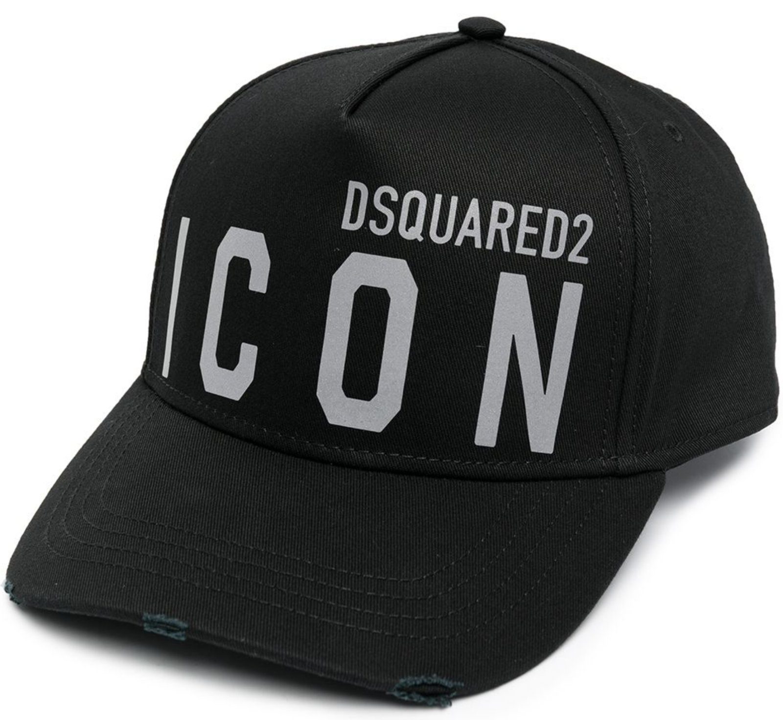 Dsquared2 Baseball Cap DS-193-Schwarz-Silber