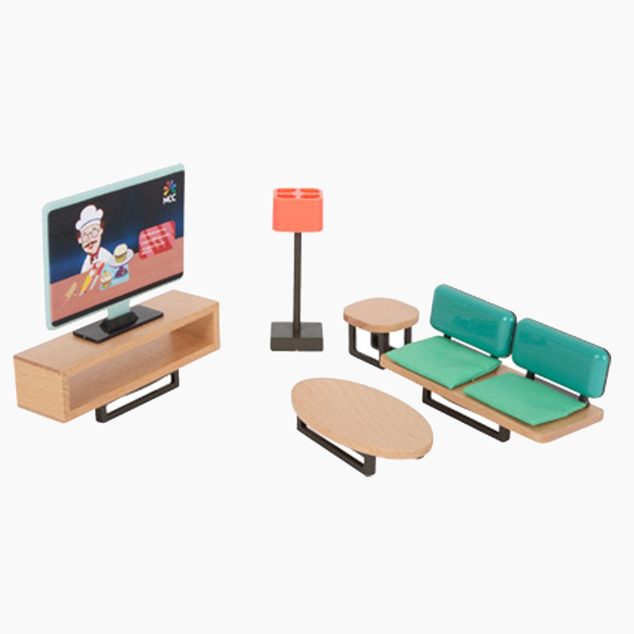 Small Foot Puppenhausmöbel Puppenhausmöbel-Set Modern (packung, 30tlg., 30 günstig online kaufen