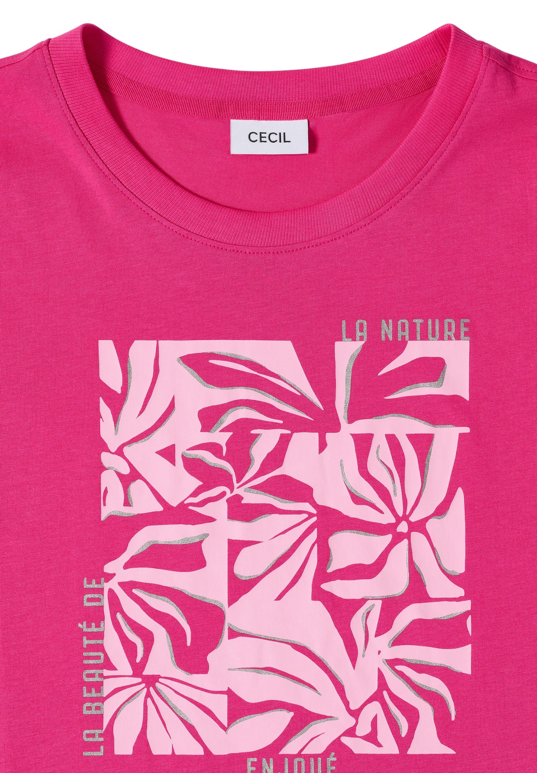 CECIL Kurzarmshirt TOS Flower FP Shirt günstig online kaufen