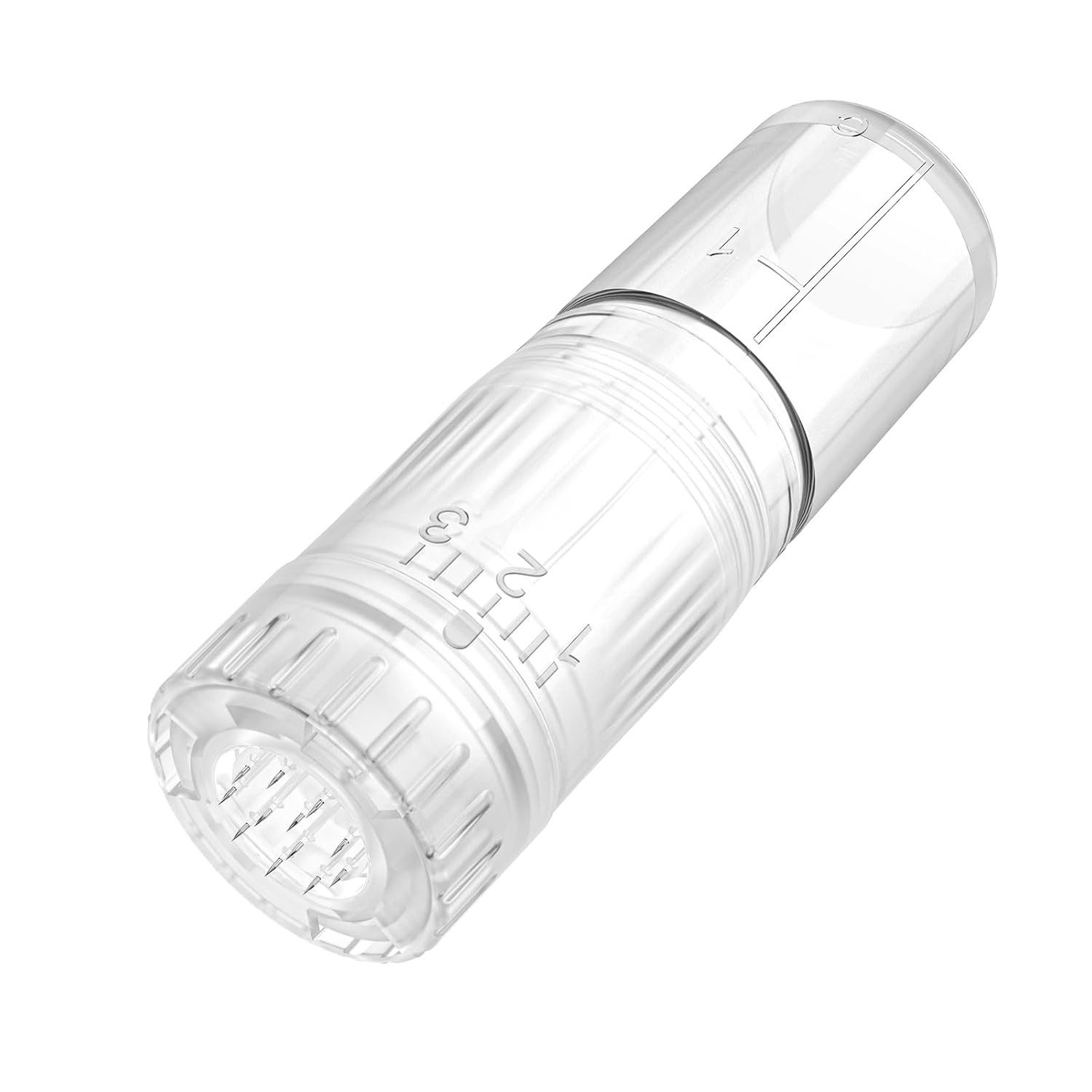 COOL-i ® Dermaroller Microneedling Pen mit Serum-Auftrag – Kabelloser, 5 Stufen, Serum gleichmäßig auf Gesicht und Körper auftragen.A3