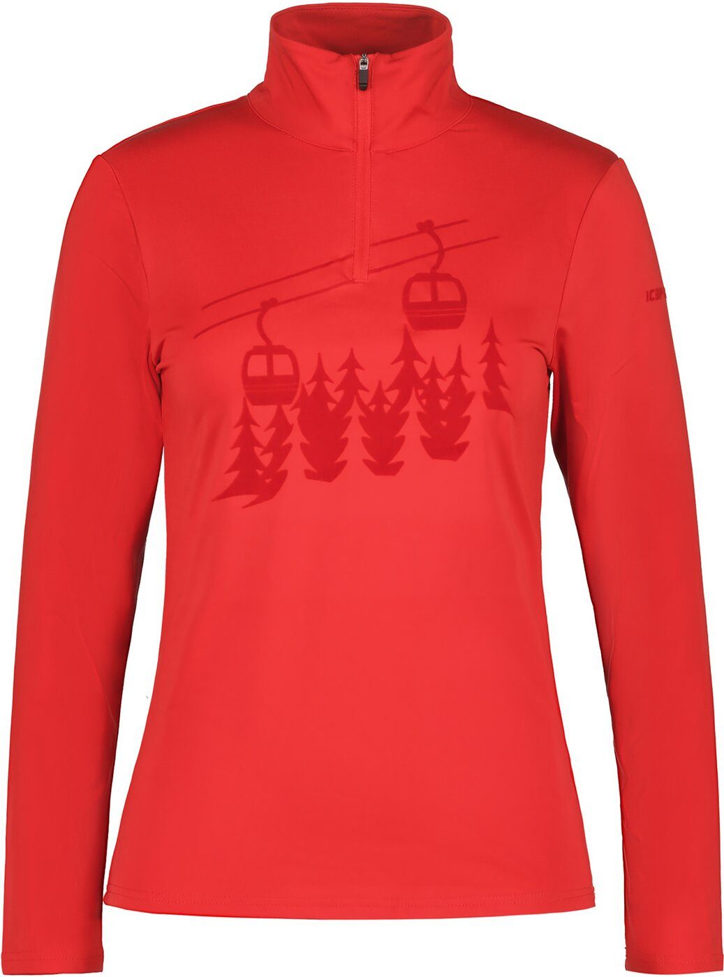Icepeak Trainingspullover ICEPEAK ELLENTON KORALLENROT