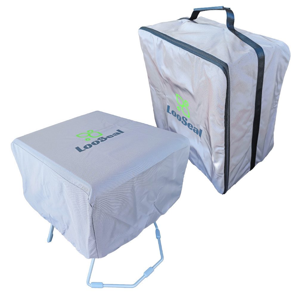 LooSeal Campingtoilette LooSeal® EVO Schutzhaube & Transporttasche Set