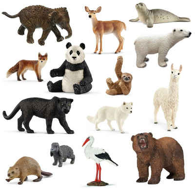 Schleich® Spielfigur Tierfiguren - wilde Tiere der Welt