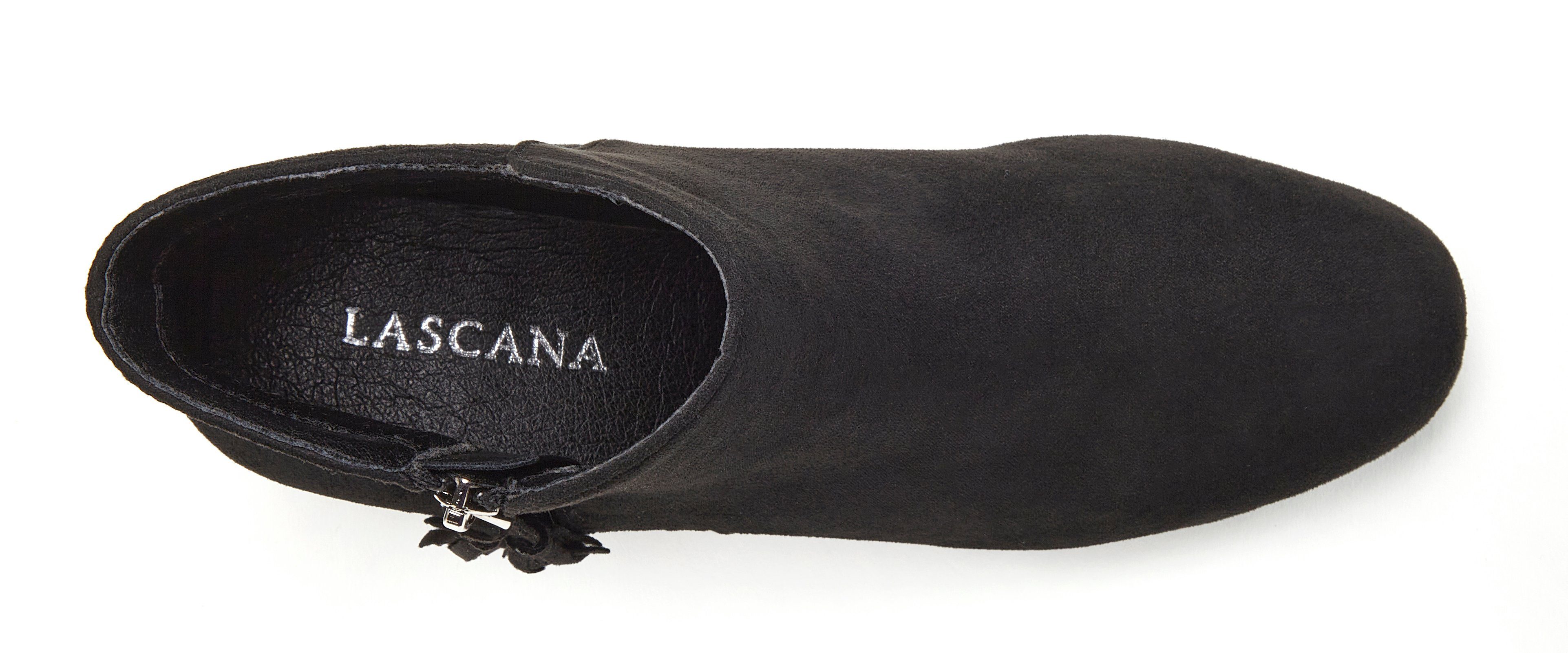 LASCANA Stiefelette Stiefel, Boots mit bequemem Blockabsatz VEGAN günstig online kaufen