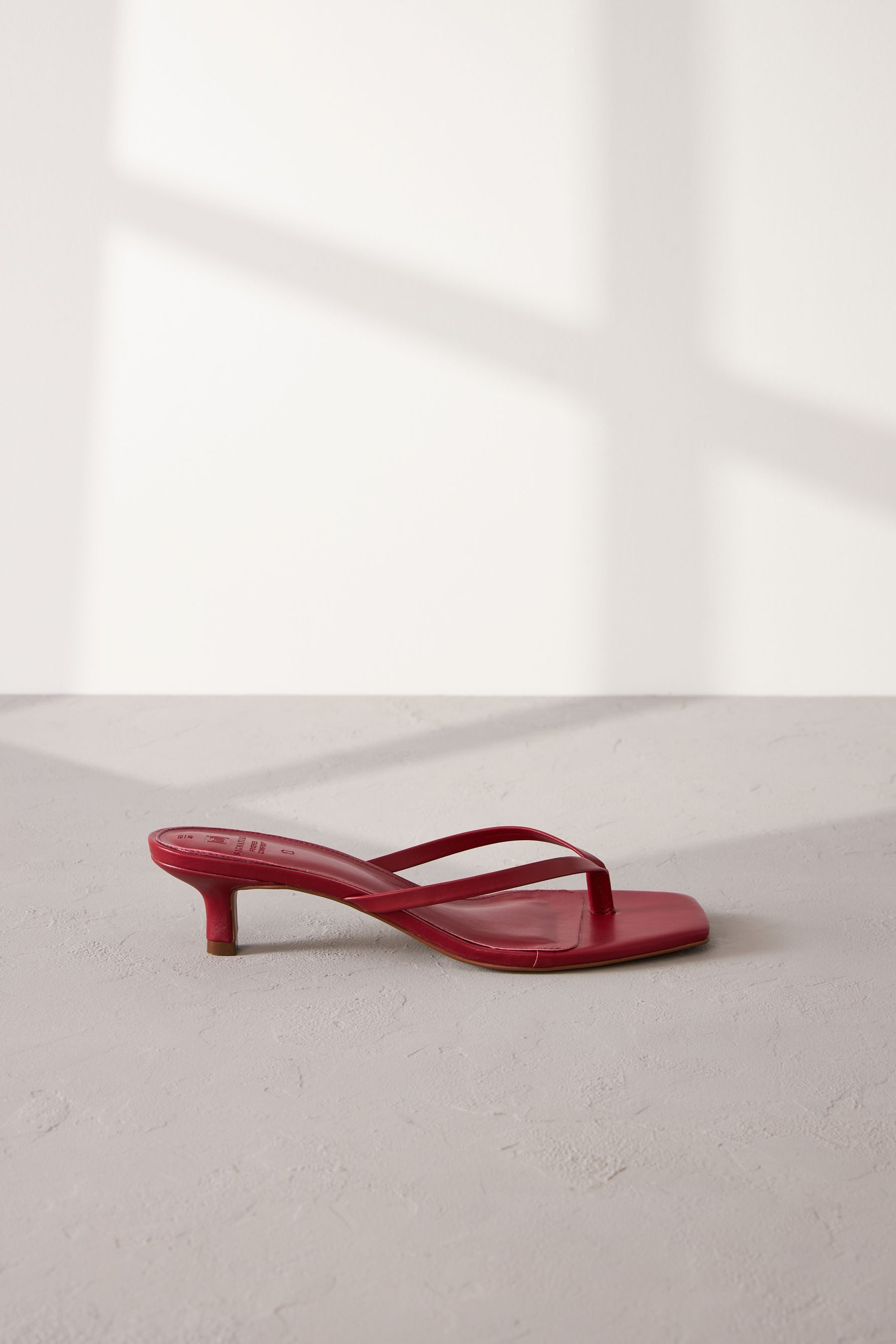 Next Signature Zehentrenner-Pantoletten aus Leder Pantolette günstig online kaufen