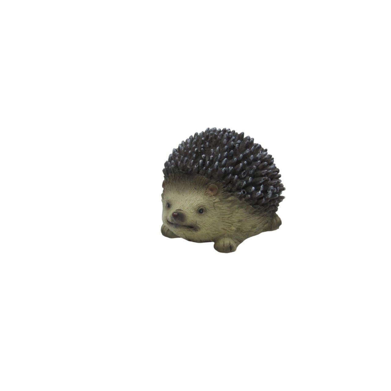 Figurendiscounter Gartenfigur Dekofigur Igel 7 x 10 cm braun/beige