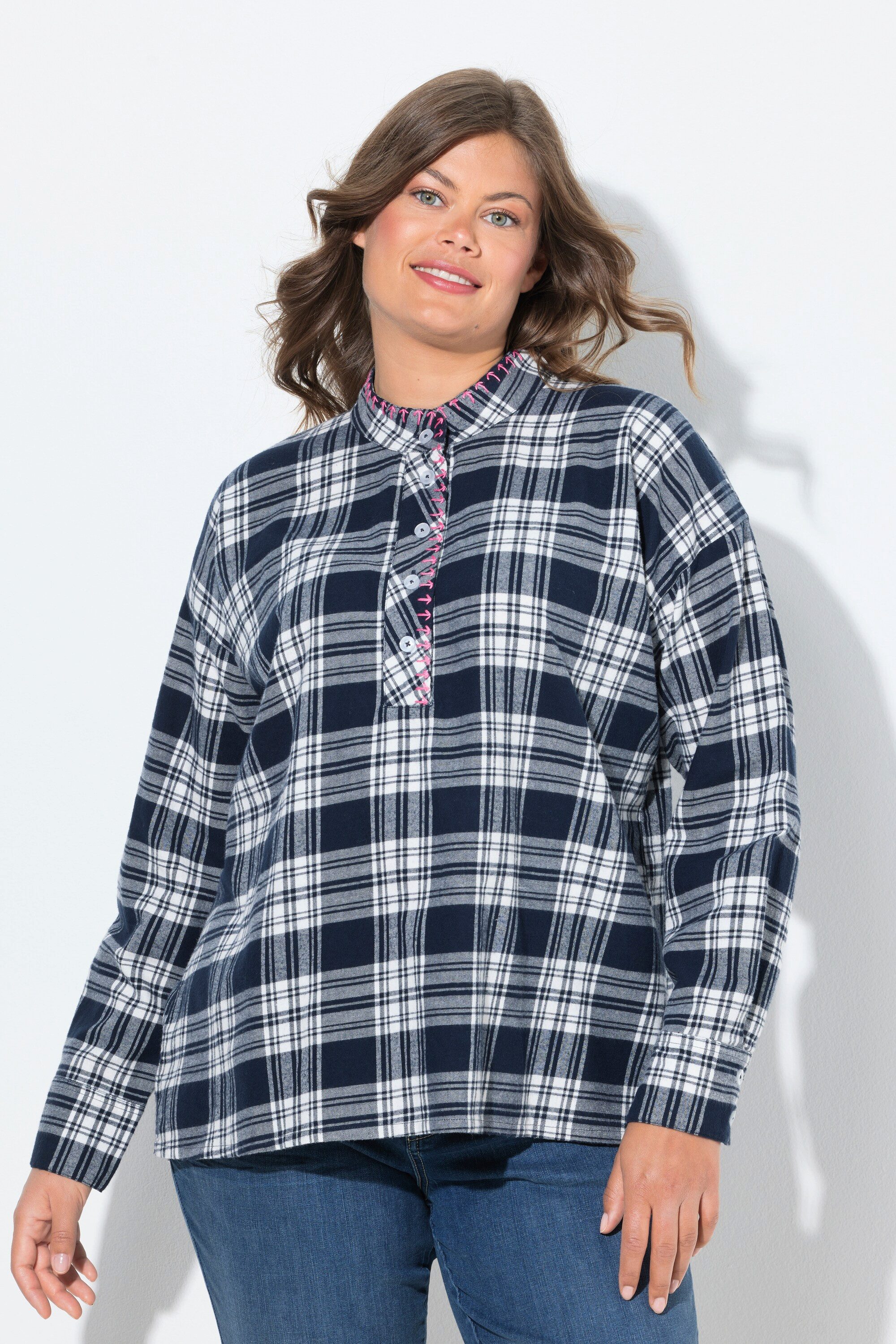 Laurasøn Tunika Karo Hemdbluse Langarm