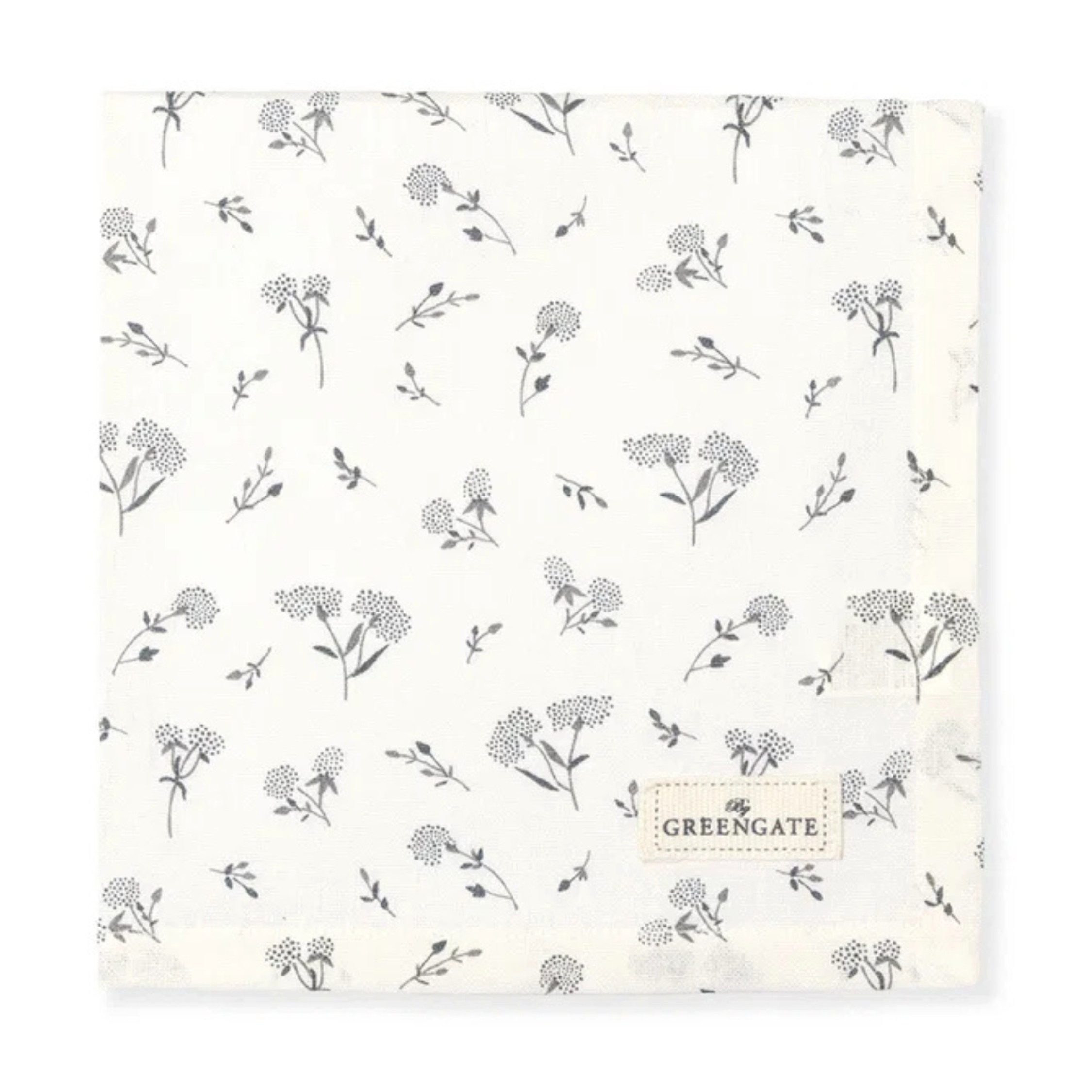 Greengate Stoffserviette GreenGate Stoffserviette Sabine Weiß 40x40 cm