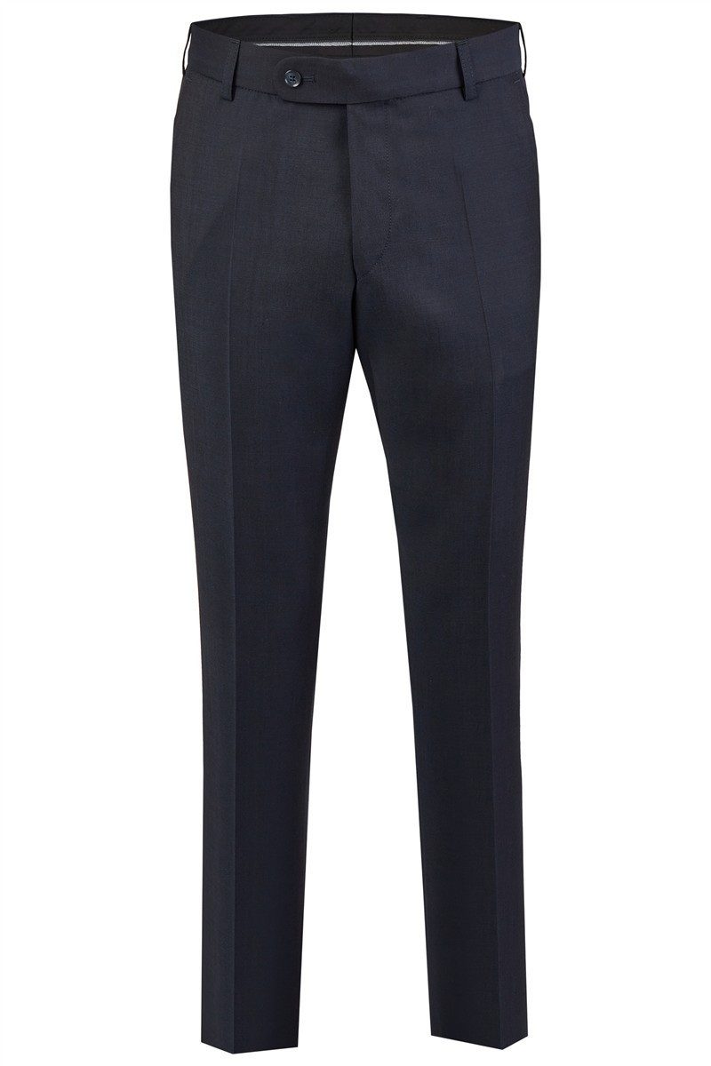 Anzughose Atelier-Torino MIX&MATCH Herren Hose Classic-Fit Blauschwarz
