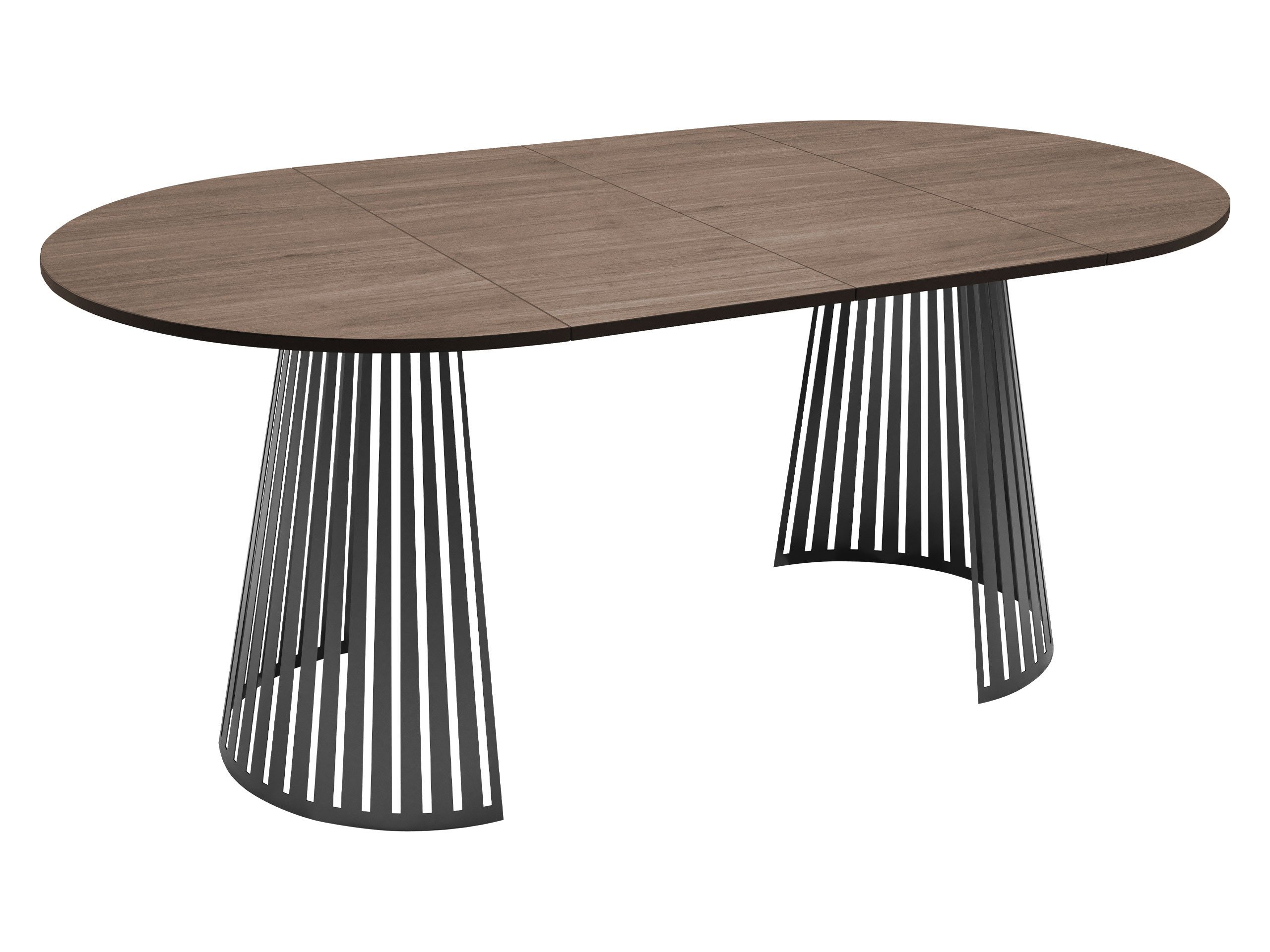MIRJAN24 Esstisch Cone Cashmere 120 (Ausziehbarer), 120-196x120x76 cm