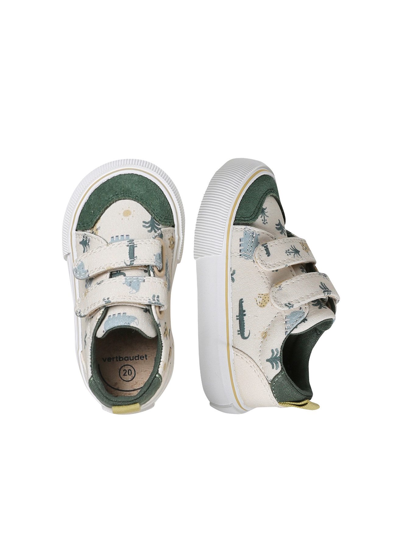 Baby Stoffsneakers mit Klettriemchen Babystiefel
